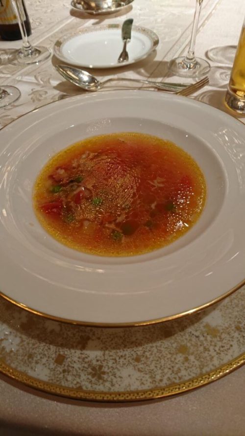 アサリとカリフラワーの地中海風スープ