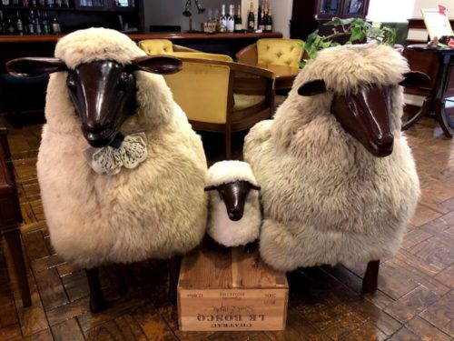 旧軽井沢音羽ノ森_マスコットキャラクターの羊