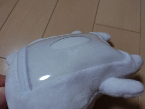 自分ツッコミくま コードリール式パスケース