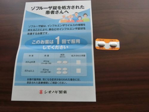 塩野義製薬ゾフルーザ_抗インフルエンザ薬