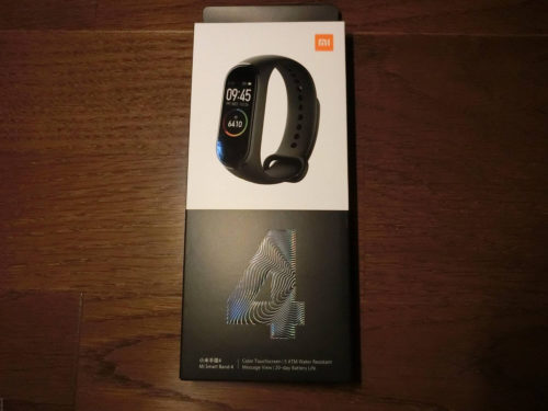 Xiaomi Mi Band 4を購入！！【Mi Band 3との現物比較】