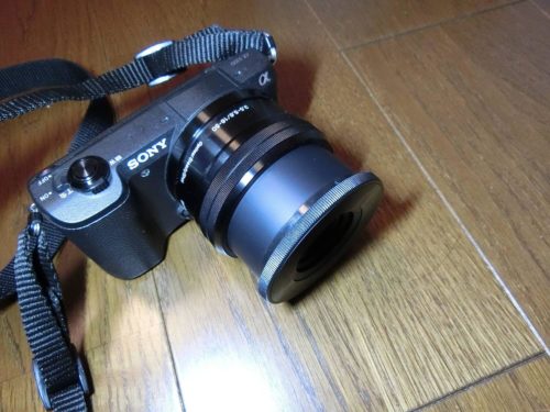 ミラーレス用オートレンズキャップが便利！！