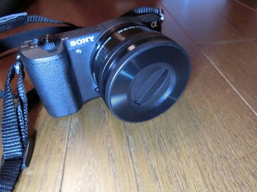 ミラーレス用オートレンズキャップが便利！！