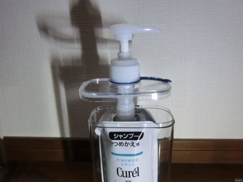 【便利・楽ちん】無印良品のPET詰替ボトルに詰め替えパウチをセット！