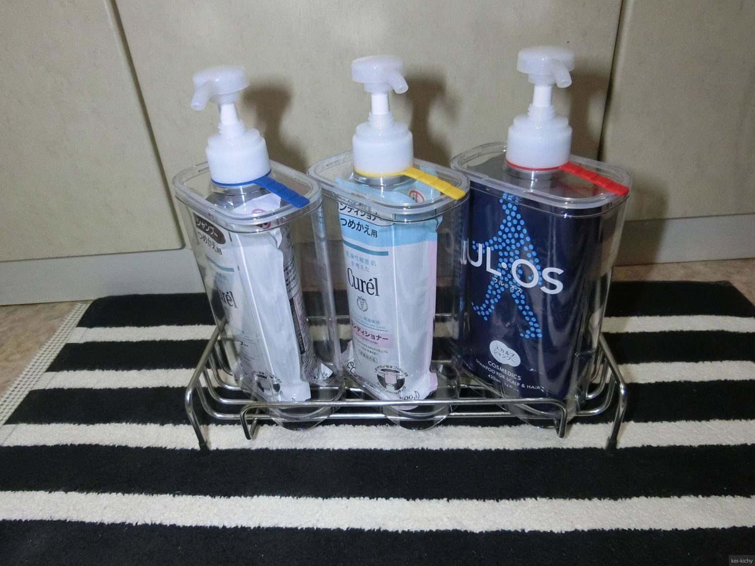 【便利・楽ちん】無印良品のPET詰替ボトルに詰め替えパウチをセット！