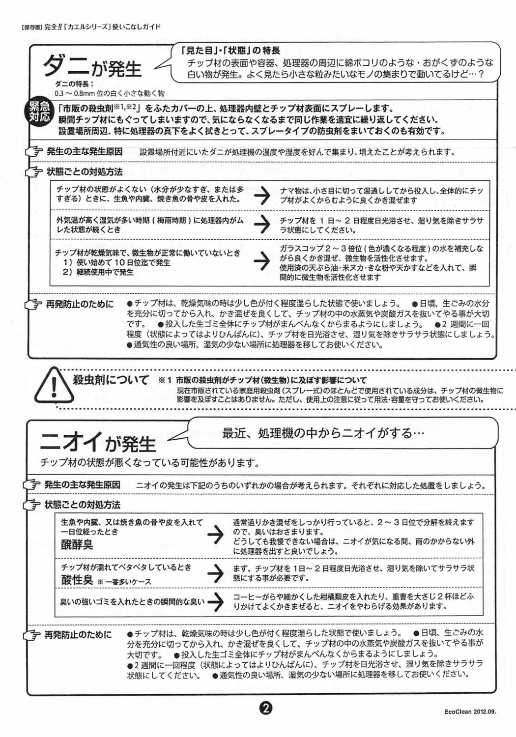 【取扱説明書】家庭用コンポスト (自然にカエルS SKS-101)