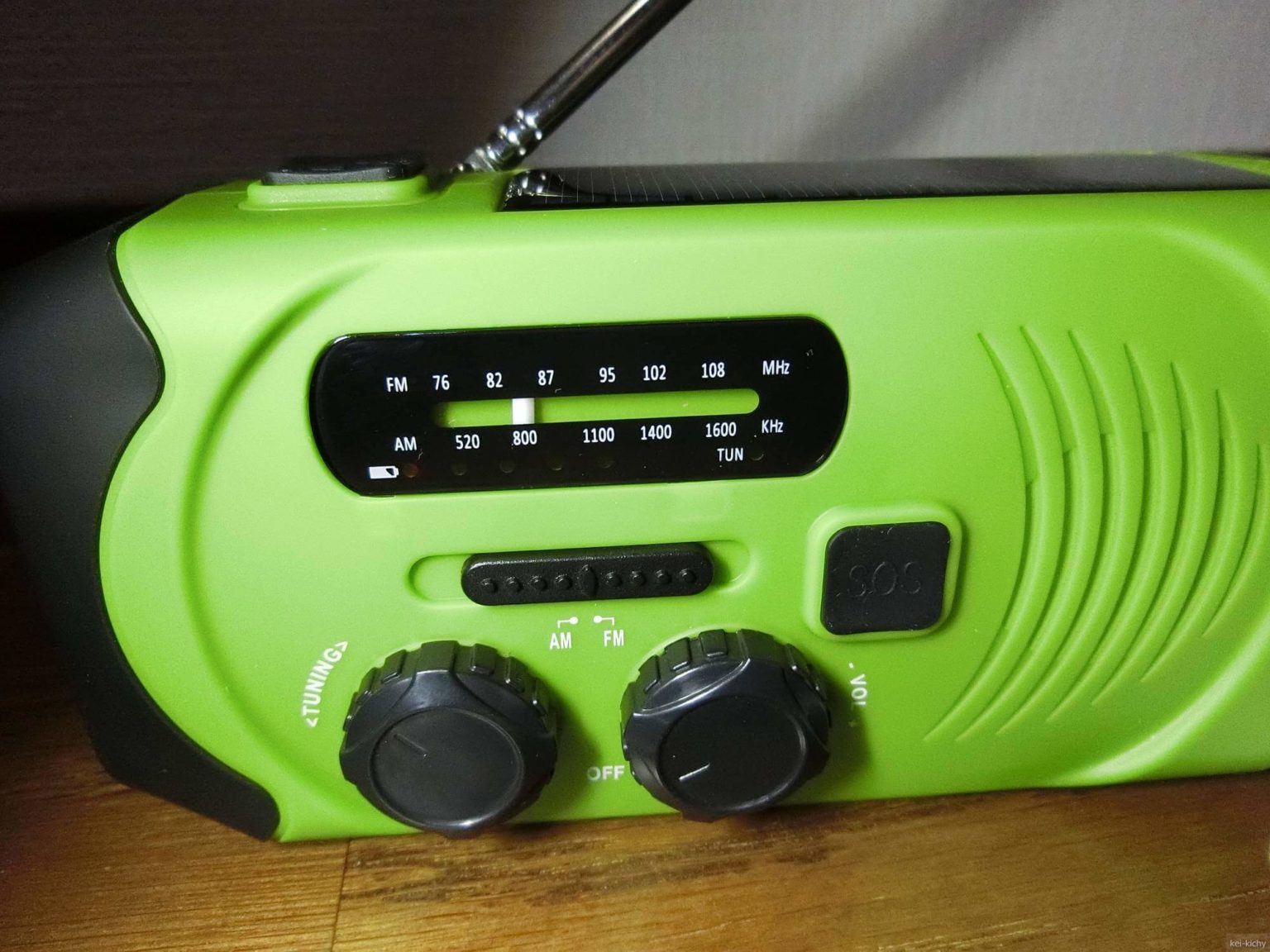 災害用ラジオをかってみた