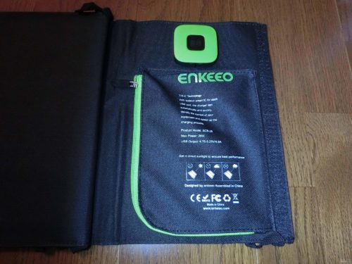 ポータブルソーラーパネル enkeeo ソーラーパネル 28W