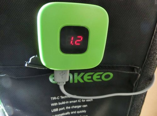 ポータブルソーラーパネル enkeeo ソーラーパネル 28W