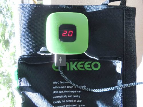 ポータブルソーラーパネル enkeeo ソーラーパネル 28W