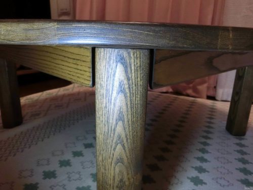 悲願の無垢材ちゃぶ台を購入