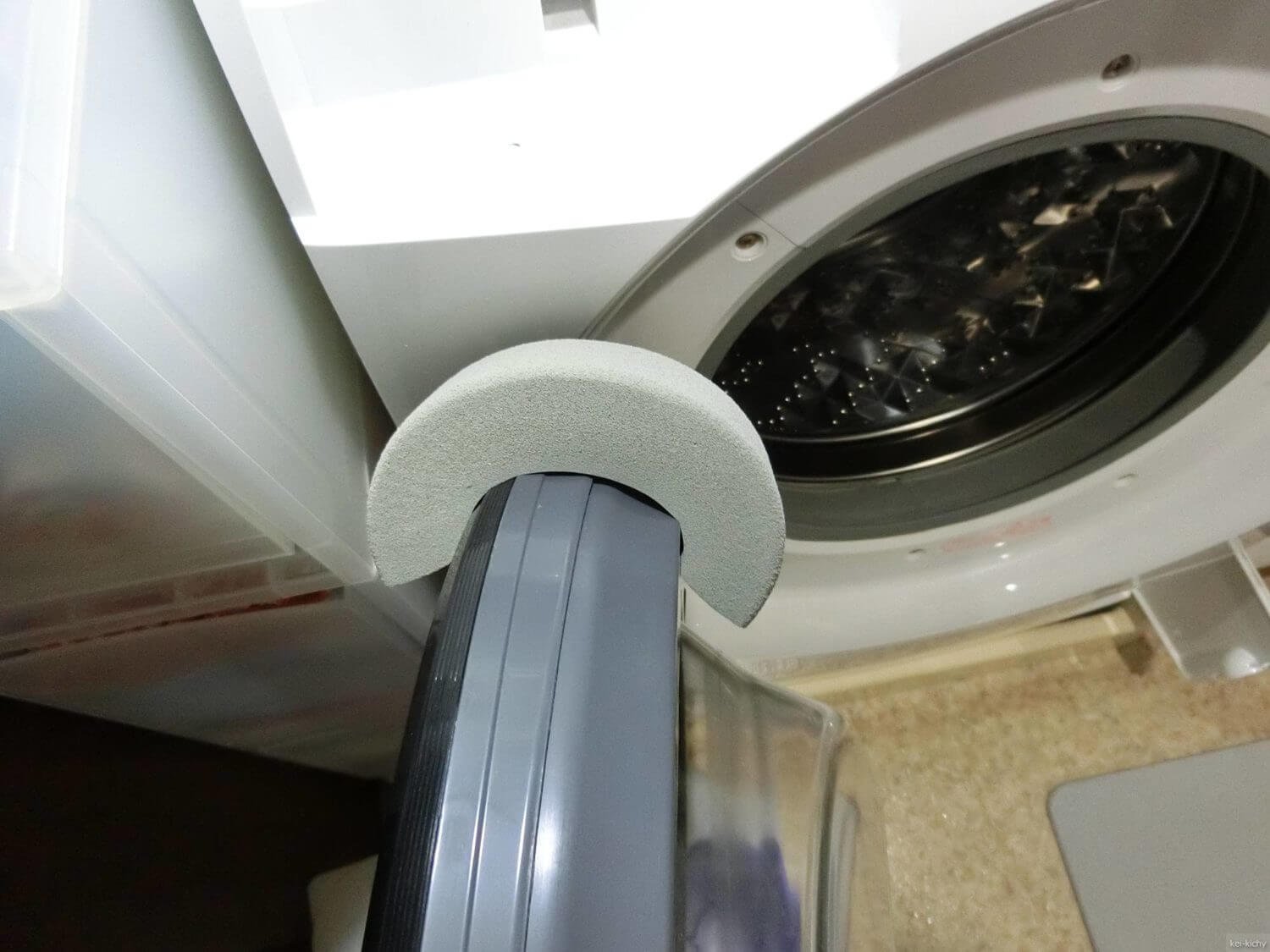 【子供対策】ドラム式洗濯機の事故防止（+槽内乾燥も）ドアストッパー