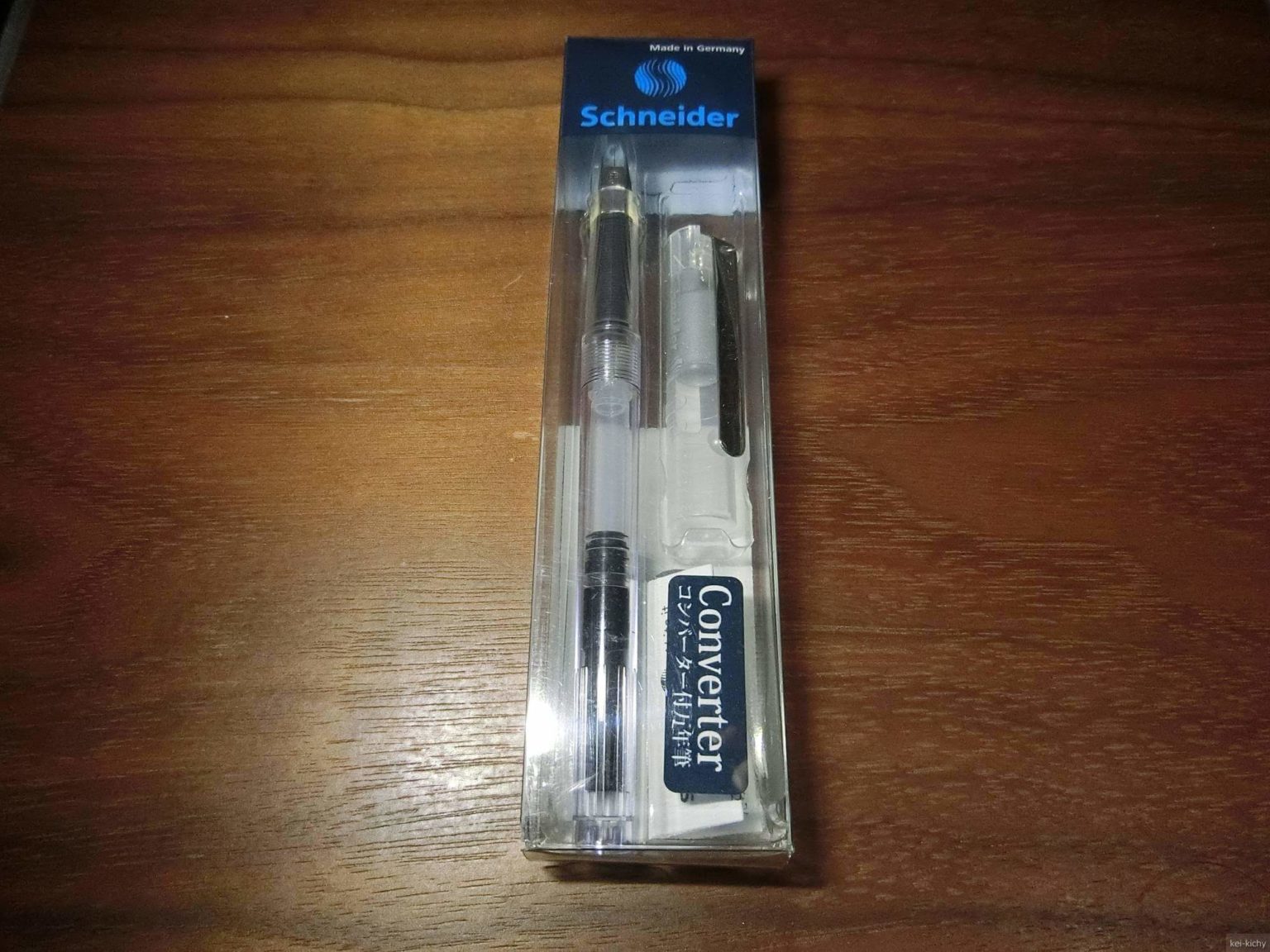 シュナイダーの細軸万年筆を購入