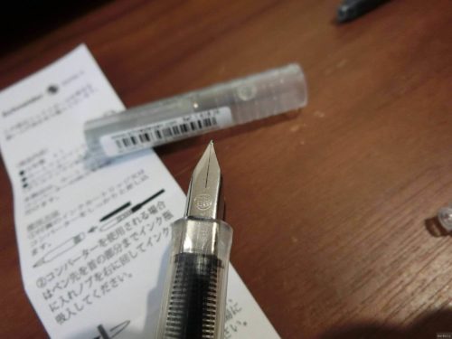シュナイダーの細軸万年筆を購入