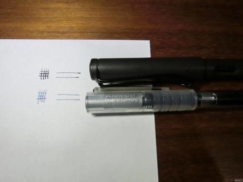 シュナイダーの細軸万年筆を購入