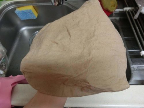 【DIY】帆布バックを紅茶染めして遊ぶ