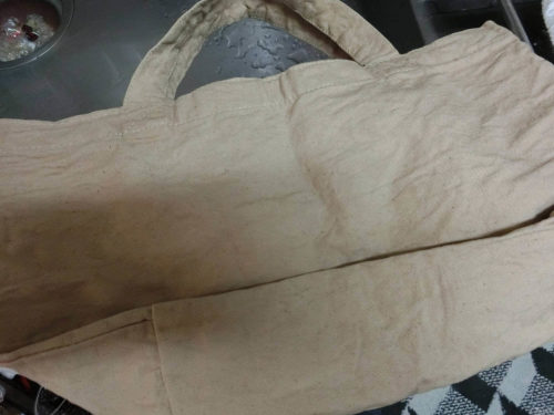 【DIY】帆布バックを紅茶染めして遊ぶ