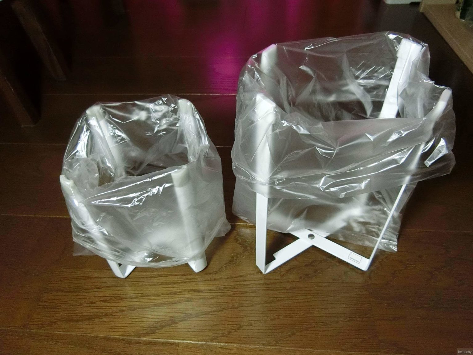 ポリ袋エコホルダー タワーLと比較